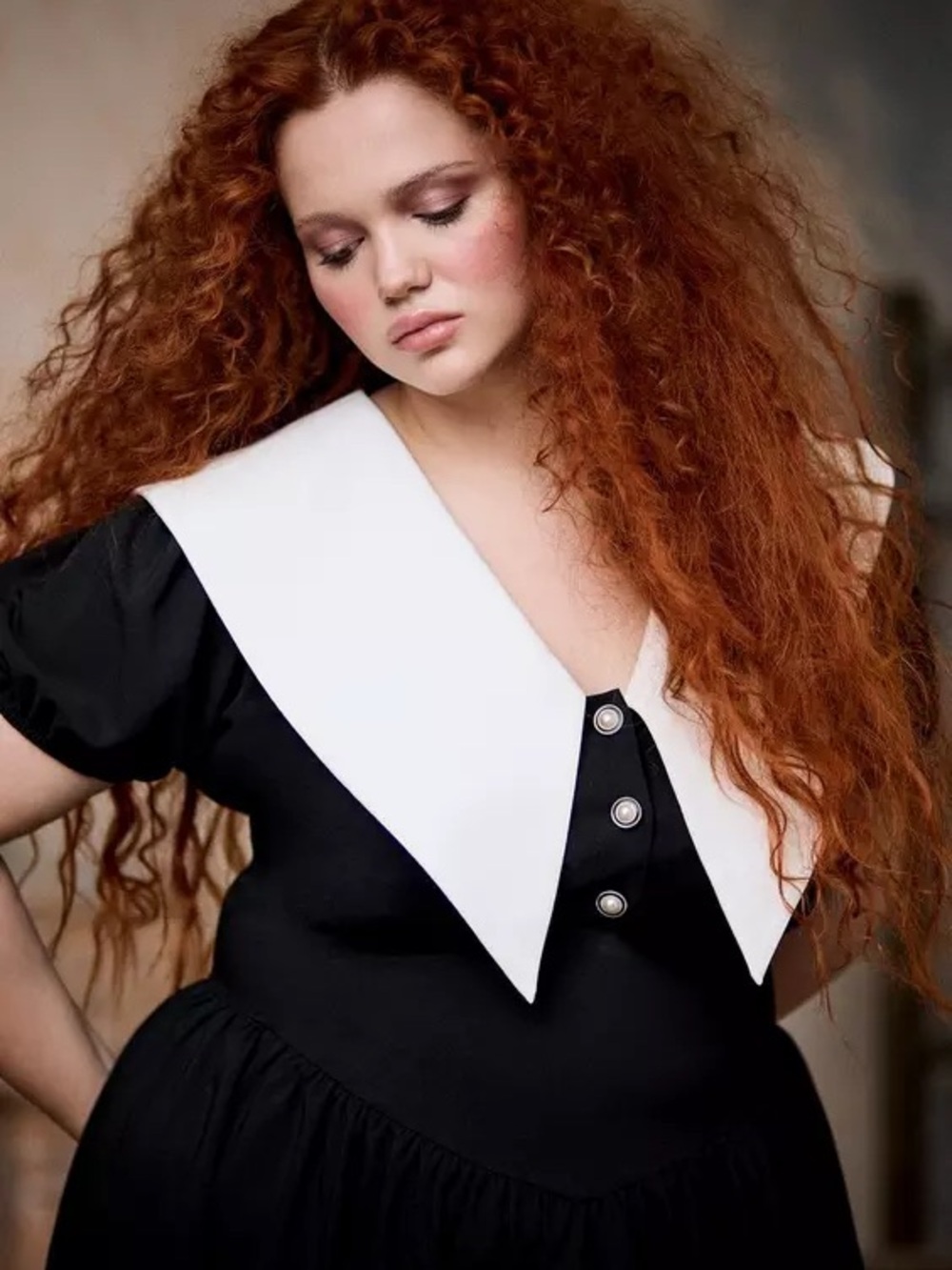 torrid Nightfall Collared Mini Dress - Picture 2 of 8